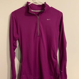 Women’s Dri-Fit long sleeve half-zip shirt